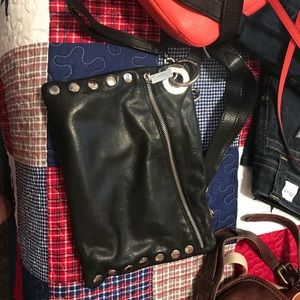 Gorgeous Hammett black studded bag